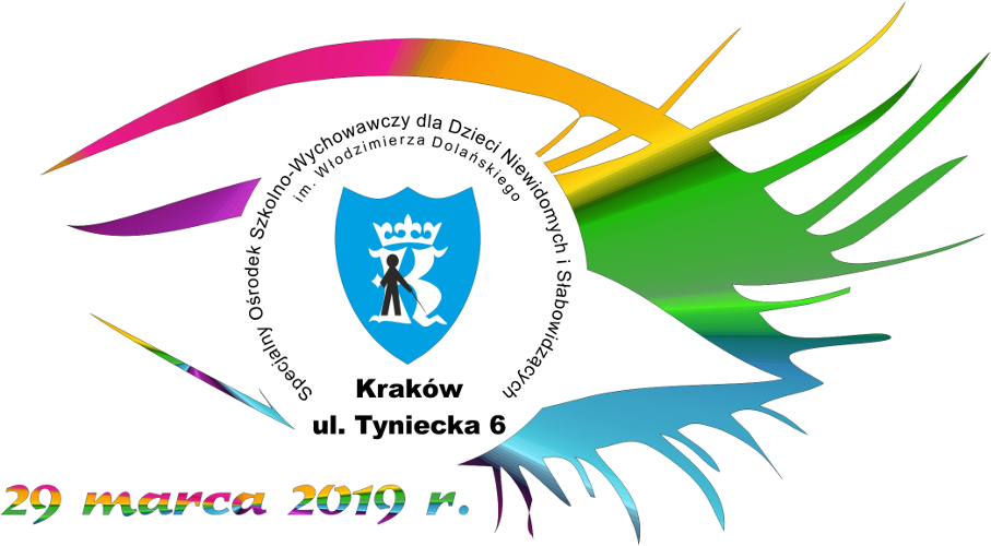 Logotyp:  II Ogólnopolskie Forum Edukacji Osób z Niepełnosprawnością Narządu Wzroku,